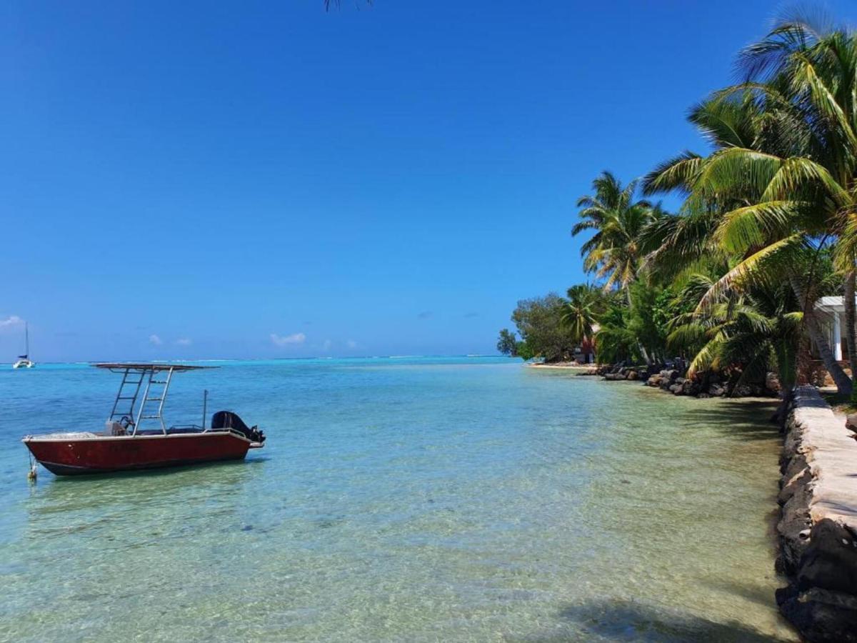 MOOREA - Bungalow Chez Papou Afareaitu Extérieur photo