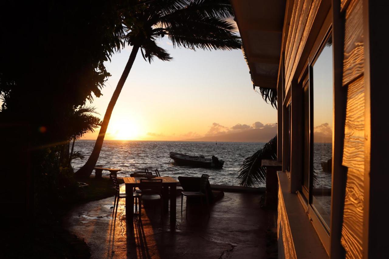 MOOREA - Bungalow Chez Papou Afareaitu Extérieur photo